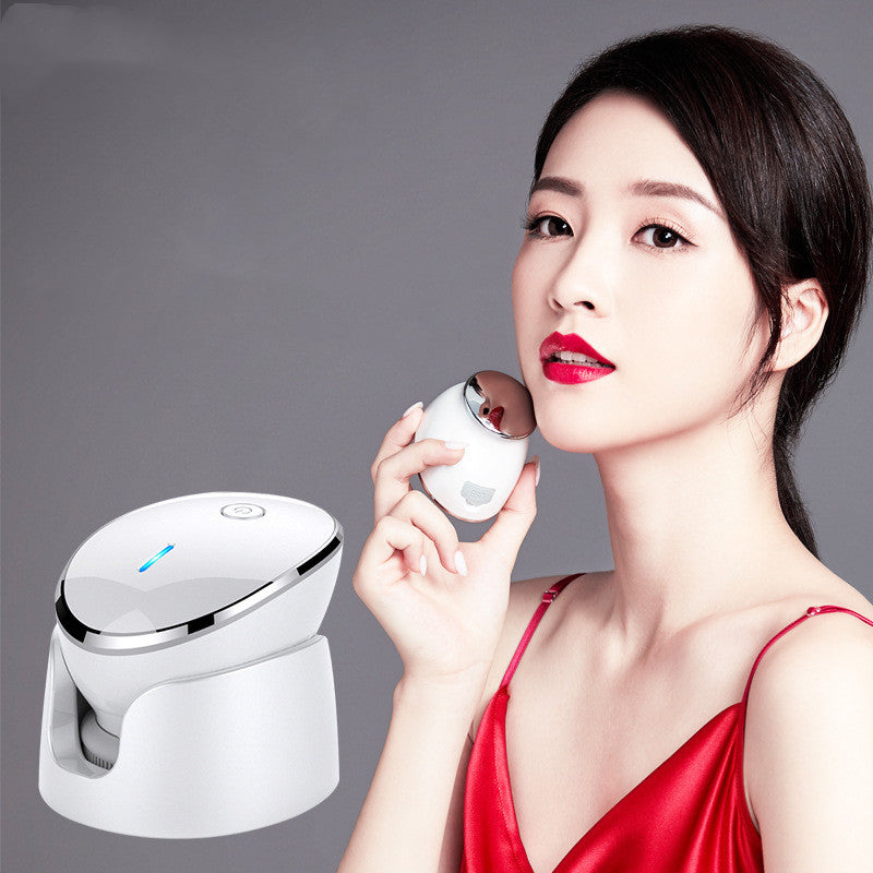 Ultrasonic Facial Cleansing Device with Temperature Control