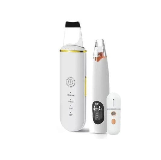 Ultrasonic Skin Scrubber — Deep Clean & Absorption Boost Device