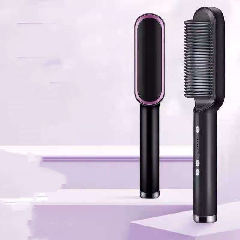 2-in-1 Ionic Hair Straightening & Styling Brush